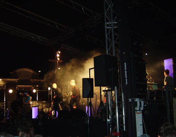 Concert de Gatan Roussel  Macon en juillet 2011