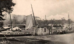 Le port de Perigueux sur L'Isle