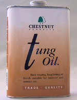 Bidon d'huile de bois Tung